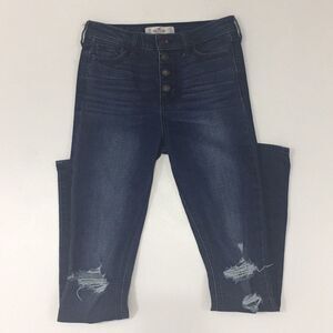 Hollister button fly skinny jeans‎